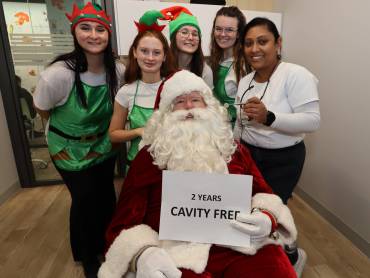 Photos with Santa at Smiles on Essa Dental: A Huge Success!